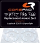 Preview: Mouse Skates Feet X-RAYPAD Jade Obsidian Unusual Way Sports UWS Silver Fox Magic PLUS Tiger EspTiger Ice V2 Arc Corepad Skatez Logitech G305 305 G304 304 X Superlight